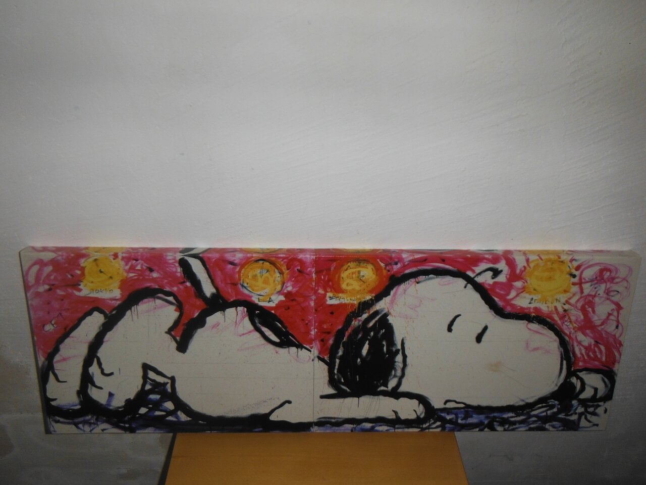 Snoopy Bild auf Leinwand von Everhart