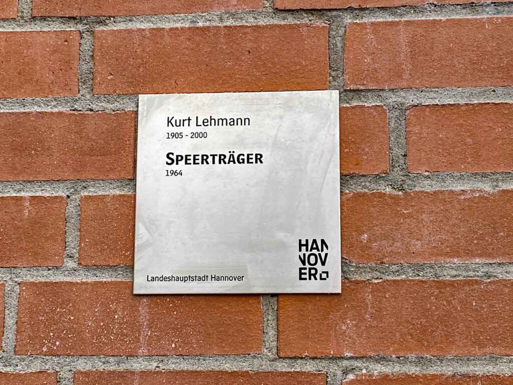 Straßenkunst Hannover Speerträger