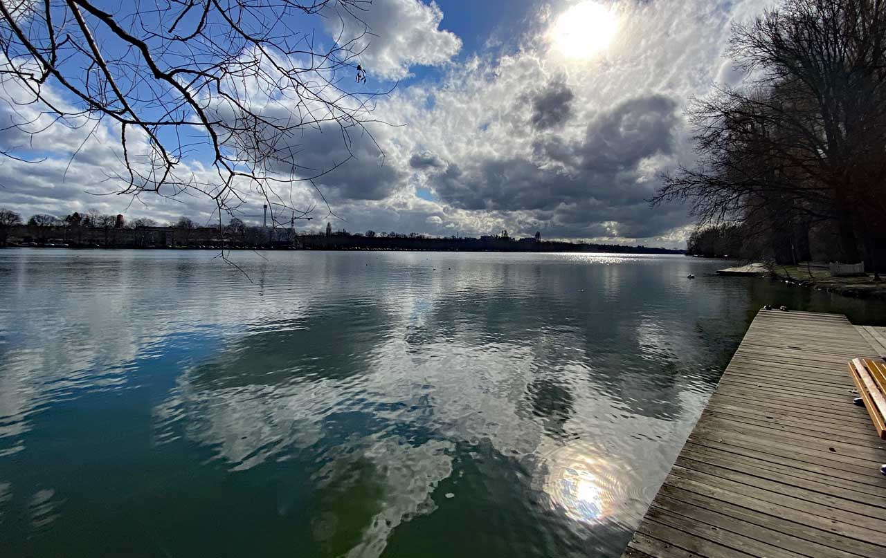 Maschsee im März