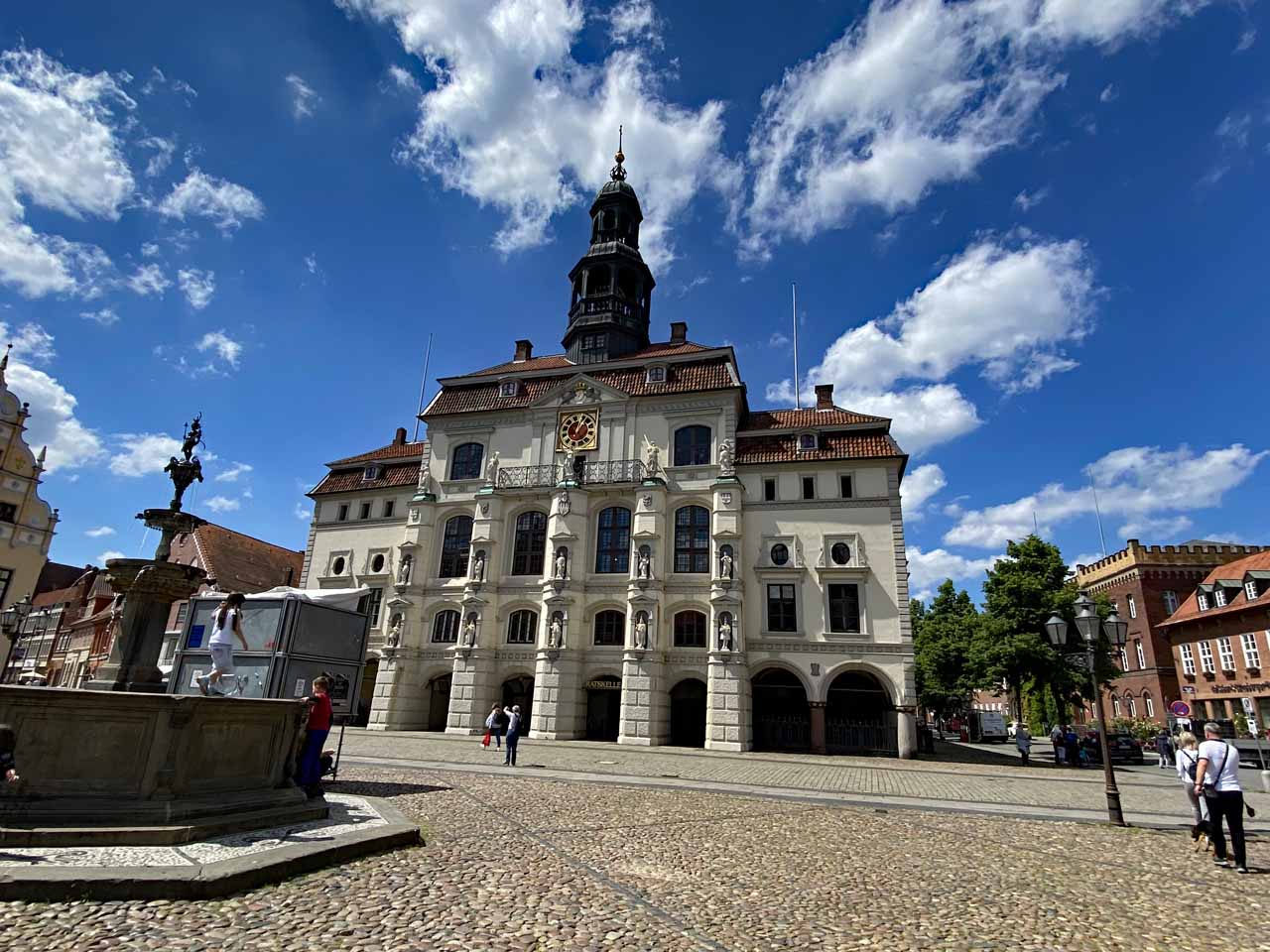 Innenhof vom Rathaus Lüneburg