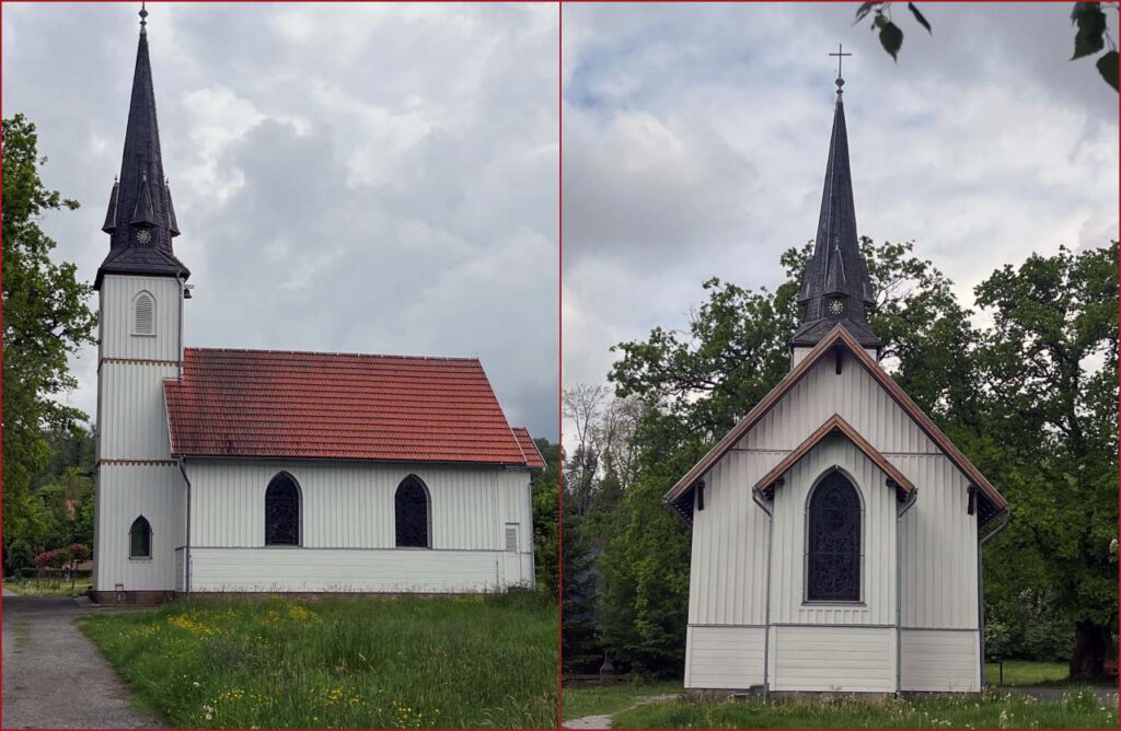 Kleinste Holzkirche in Elend im Ostharz