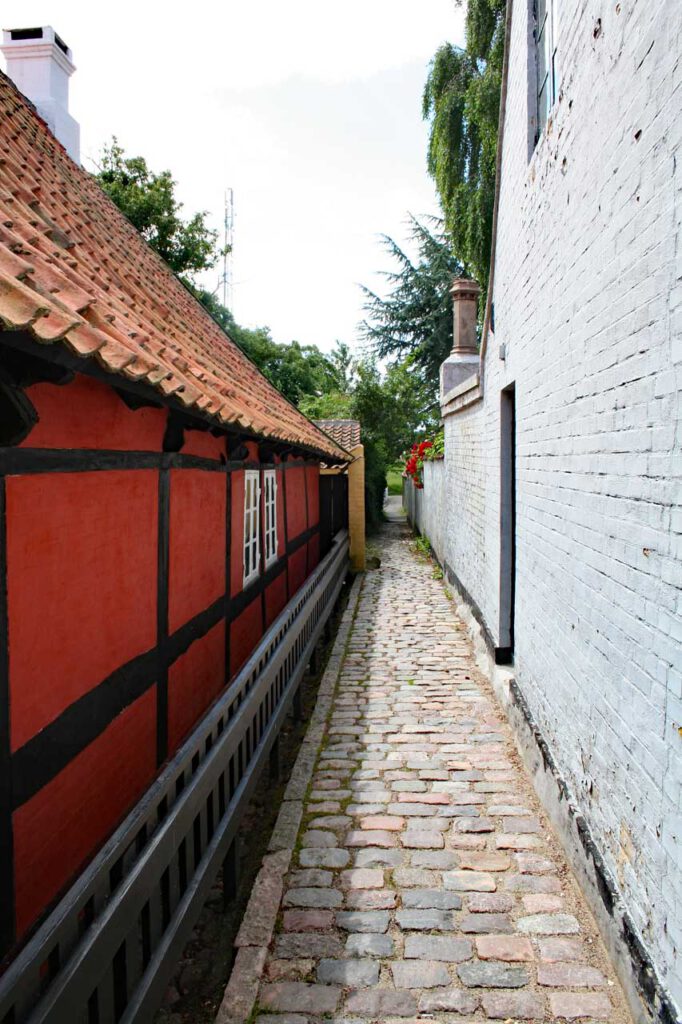 Gasse in Dänemark