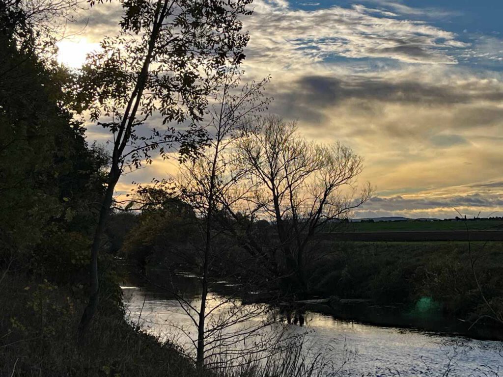 Innerste an einem Herbstmorgen
