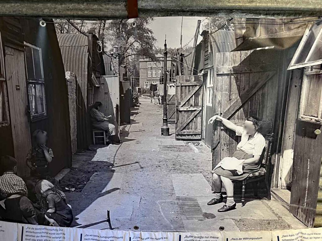 Nissenhütte Leben damals nach dem Krieg