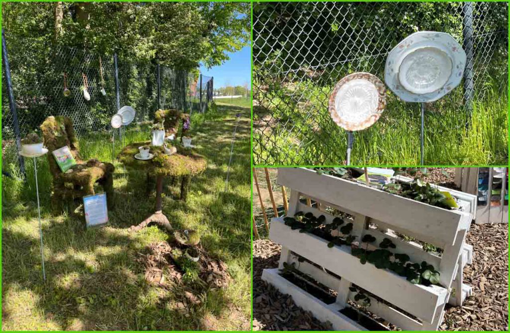 Garten Deko Diy und Selbermachen mit Paletten vom landwitschaflichem Fenster