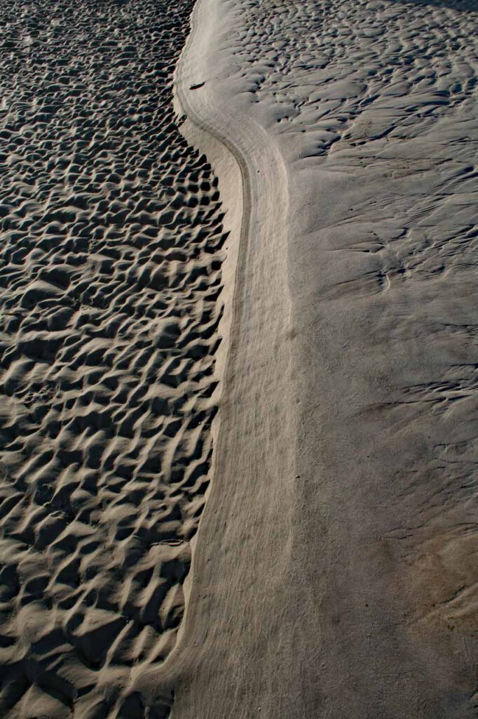Wattenmeer bei Ebbe am Strand von St. Peter Ording